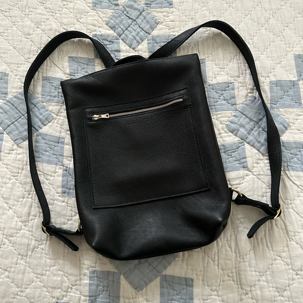 Portland Leather Laptop Backpack